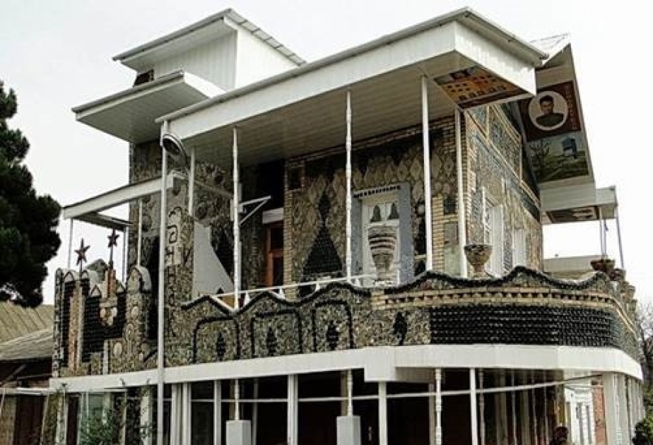 A house made of bottles