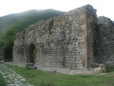 Basilica in ancient Gum village 6th-7th century