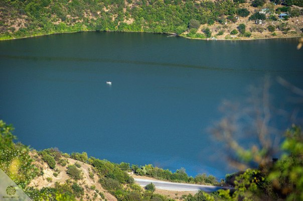 Beauteful and silent "Ashıq Bayramlı" lake