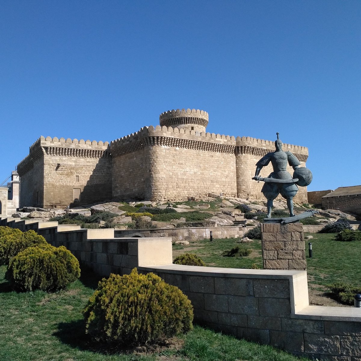 QALA Archaeological-Ethnographic Museum Complex. Ruins belong to 2000-3000 years BC.