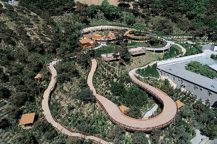 Chambarekand park for walking and picnic.